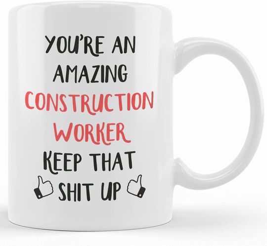 Construction Worker Mug