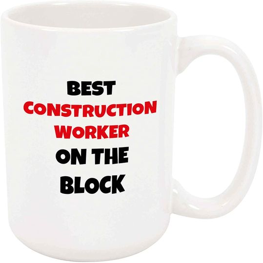 Best Construction Worker On The Block Coffee Mug