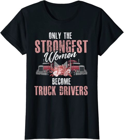 Female Truck Driver T Shirt
