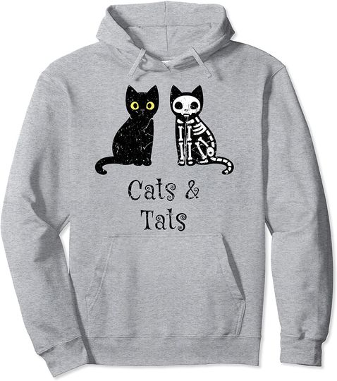 Cats and Tats American Lover Vintage Pullover Hoodie