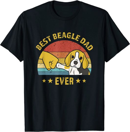 Best Beagle Dad Ever T Shirt