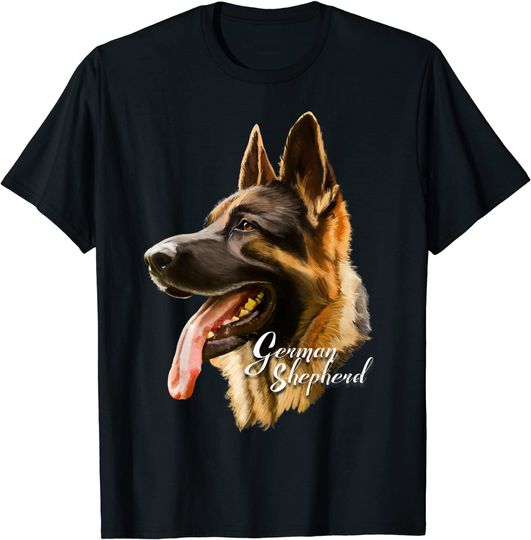 German Shepherd Sharp Dog T Shirt