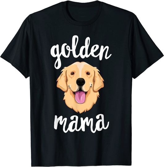 Golden Retriever Mama T Shirt