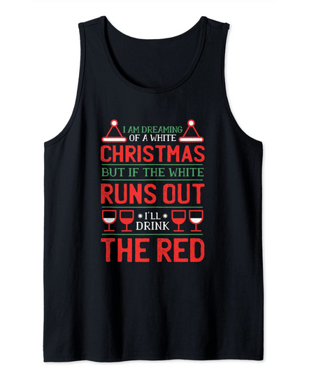 Dreaming Of A White Christmas Tank Top