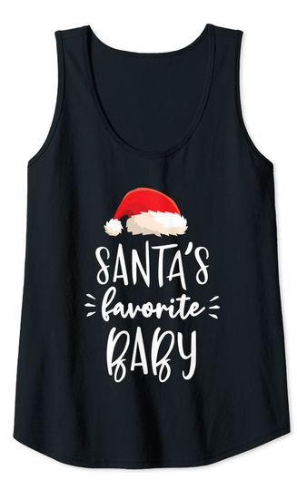 Christmas Santa's Favorite Baby Tank Top
