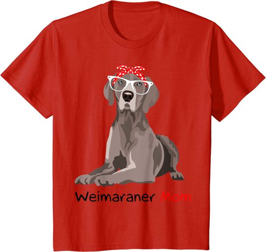 Weimaraner Mom Bandana T Shirt