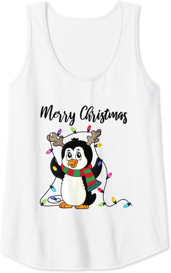 Funny Penguins Tank Top