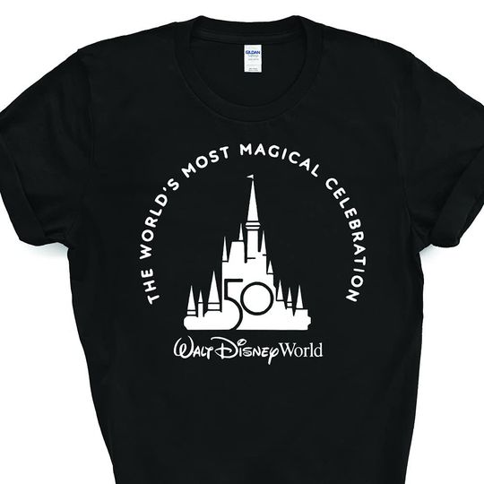 50th Anniversary Celebration For Magic Kingdom T Shirt