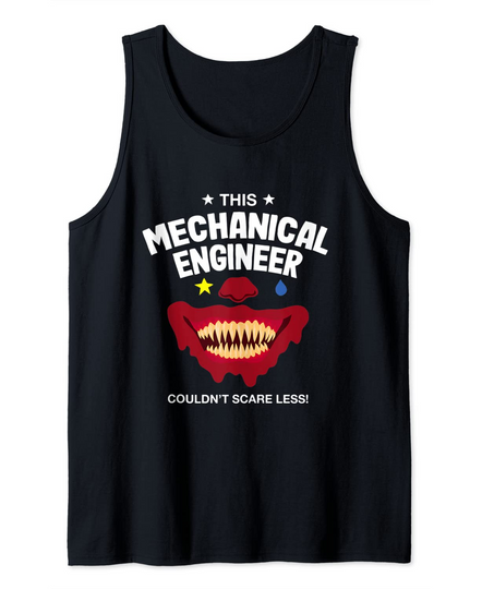 This Mechanical Engineer Couldn't Scare Less Halloween Tank Top