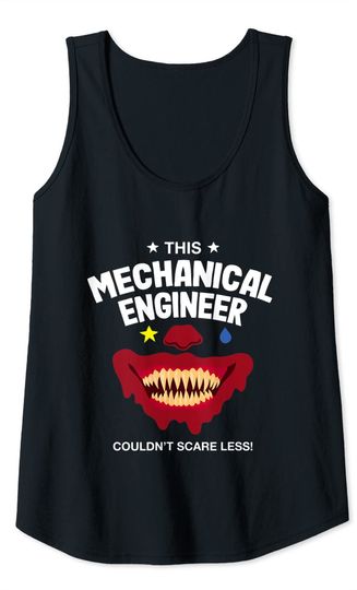 This Mechanical Engineer Couldn't Scare Less Halloween Tank Top