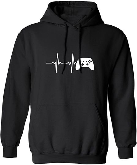Heartbeat of a Gamer Pullover Hoodie