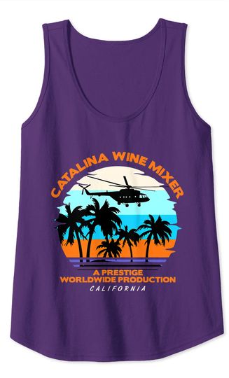 Catalina mixer wine Tank Top
