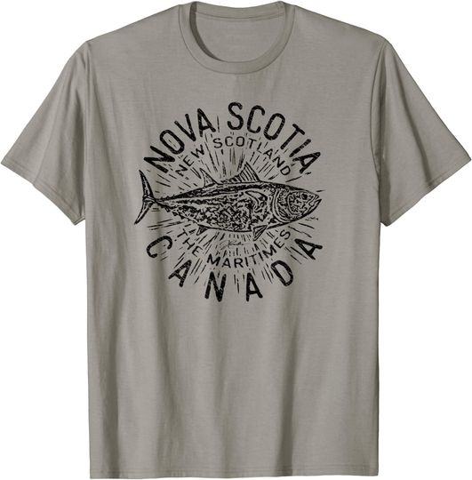 Nova Scotia Canada Giant Bluefin Tuna T-Shirt