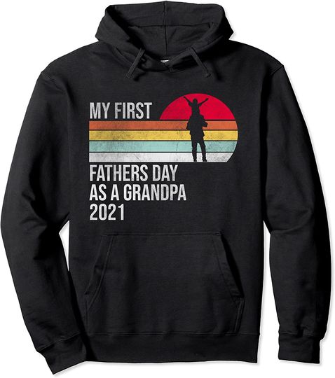 My First Fathers Day Pullover Hoodie