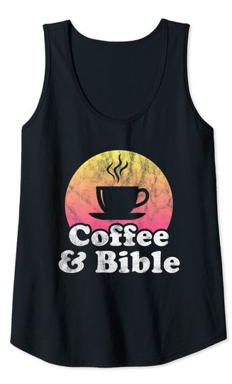 Coffee and Bible Tank Top