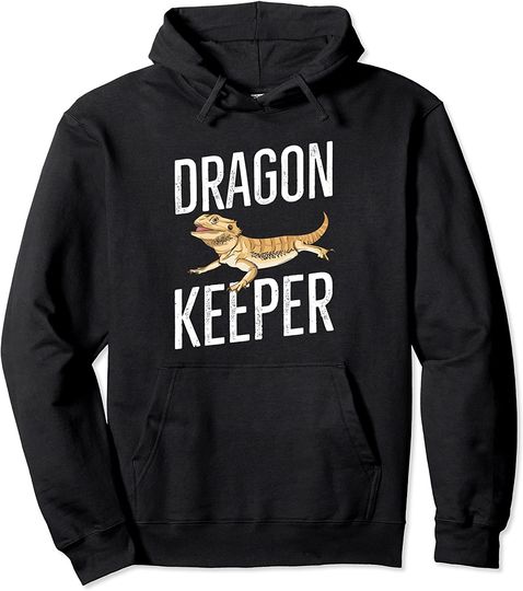 Bearded Dragon Quote for a Lizard Keeper Pullover Hoodie