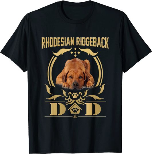 Rhodesian Ridgeback Dad T Shirt