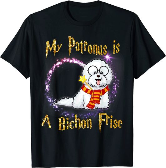 My Patronus Is A Bichon Frise Magic Dog T Shirt