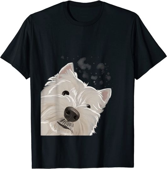 Curious Dog West Highland White Terrier T Shirt