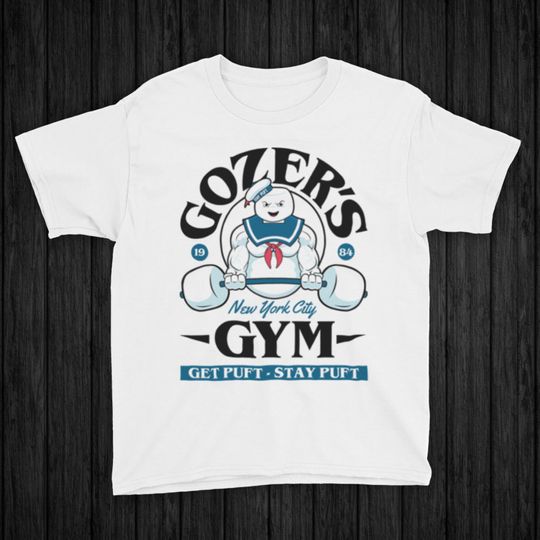 Ghostbusters Gym Get Puft Stay Puft T Shirt