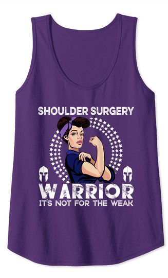 Shoulder Surgery Replacement Tshirt Warrior Awareness Gift Tank Top