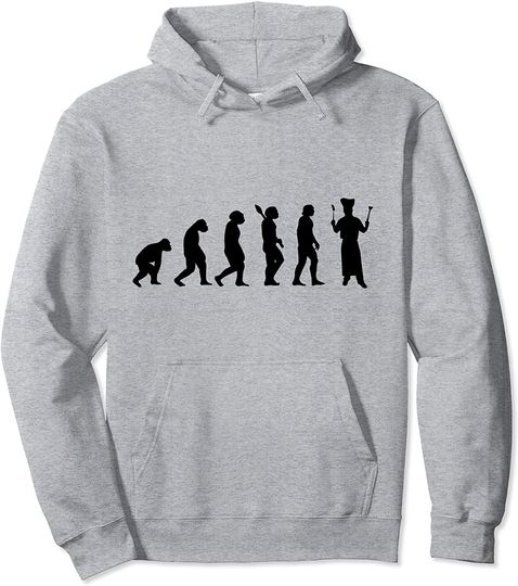 Cook Chef Evolution Cooking Gastronomy Chef Pullover Hoodie