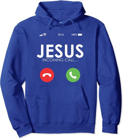 Jesus Is Calling | Christian Pullover Hoodie