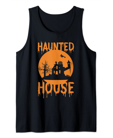 Haunted House Tank Top
