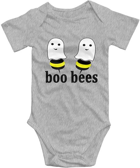 Boo Bees Couples Halloween Baby Bodysuit Jumpsuit
