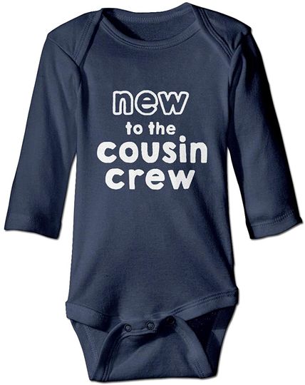 New to The Cousin Crew Baby Bodysuit Long Sleeve