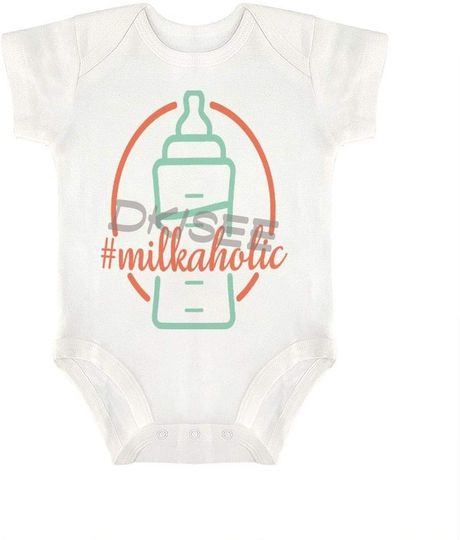 Milkaholic Cute Baby Bodysuit