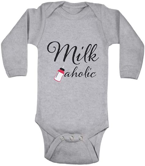 Milk Aholic Baby Onesies