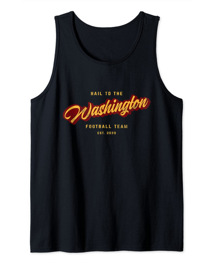 Washington Football DC Sports Team Hail DC Tank Top