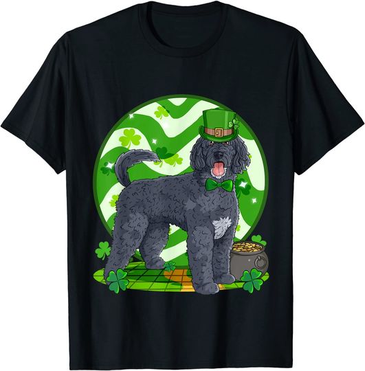 Portuguese Water Dog Lucky Leprechaun St. Patricks Day T-Shirt