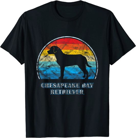 Chesapeake Bay Retriever Vintage Design Dog T-Shirt