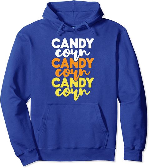 Candy Corn Funny Halloween Pullover Hoodie