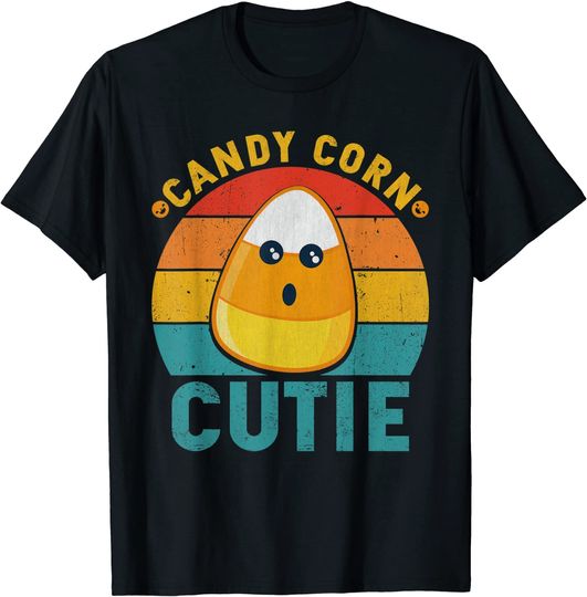 Cute Halloween Candy Corn Cutie T-Shirt