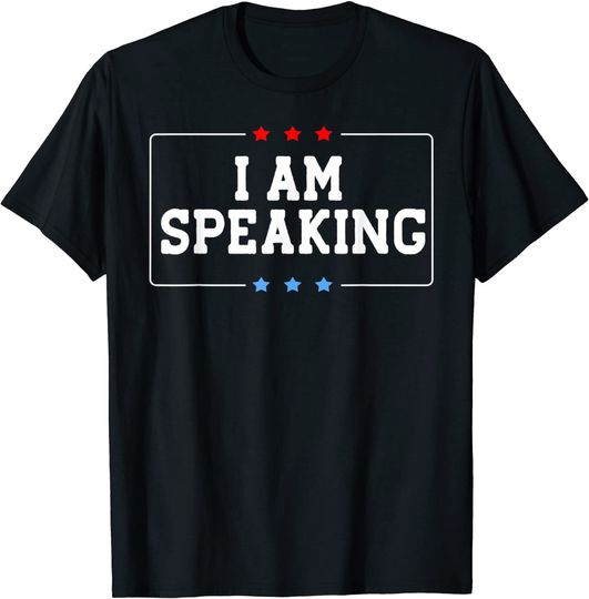 I Am Speaking Vice Presidential Debate T-Shirt