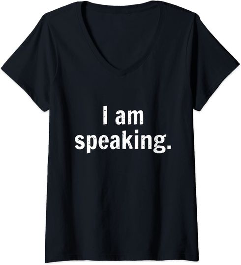 Be Like Kamala I Am Speaking V-Neck T-Shirt