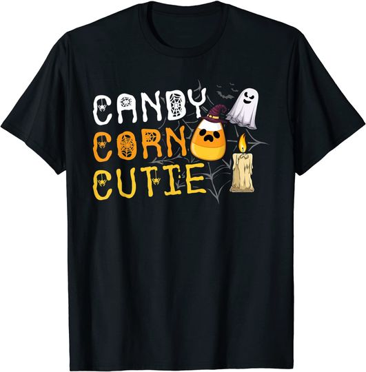 Candy Corn Cutie Halloween Costume 2021 National Day T-Shirt