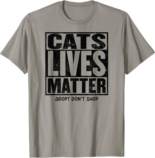 Cat Lives Matter T Shirt