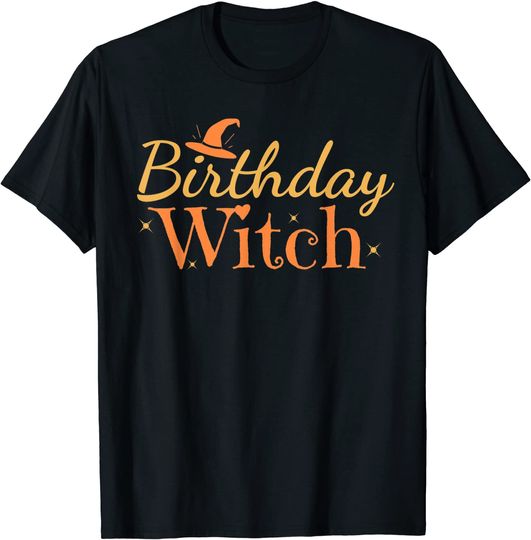 Birthday Witch Funny Halloween Shirt