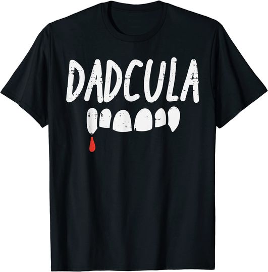 Dadcula Halloween Family Matching Daddy T-Shirt