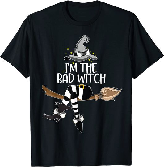 Im the Bad Witch Halloween Matching Group Costume T-Shirt