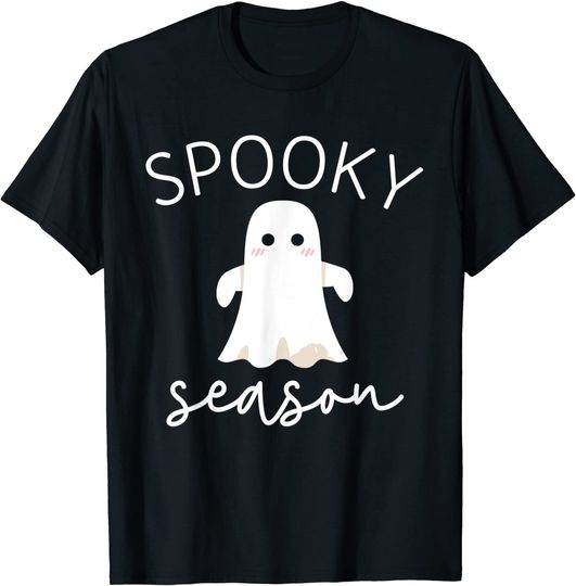 Ghost Spooky Season Halloween Vibes Halloween T-Shirt
