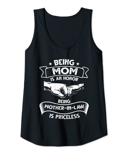 Being Mother-in-law is priceless Mother-in-law Tank Top