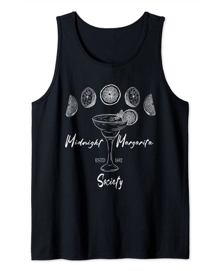 Midnight Margaritas Society Practical Magic Outfits Tank Top