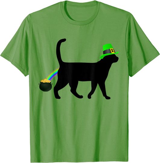 Cat Leprechaun Saint Patrick's Day Shirt