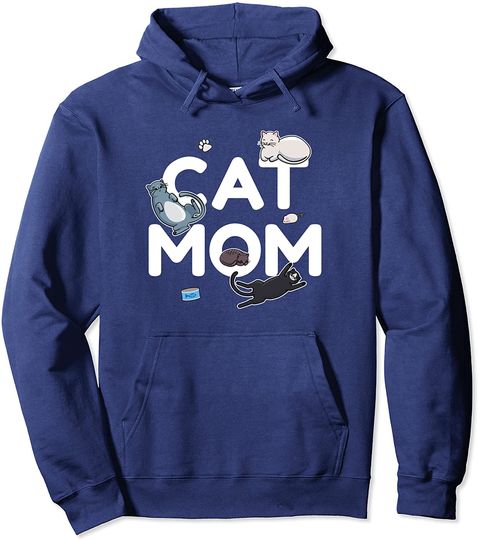 Cat Mom Pet Owners And Animal Hoodie