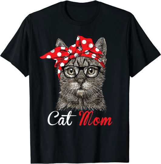 Cat Mom Cat Mothers Day T-Shirt